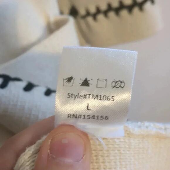 all:row knit long cardigan size Large - Picture 5 of 8